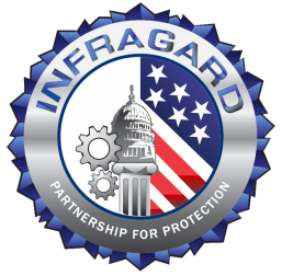 Infragard a private partner of the FBI logo